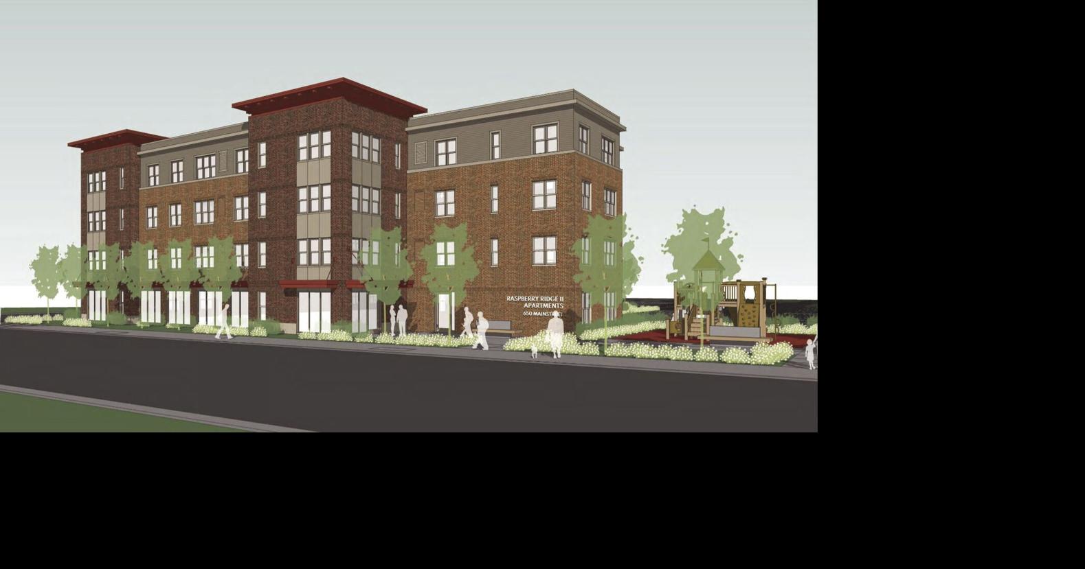 Raspberry Ridge II will add fourstory, 44unit apartment on Mainstreet