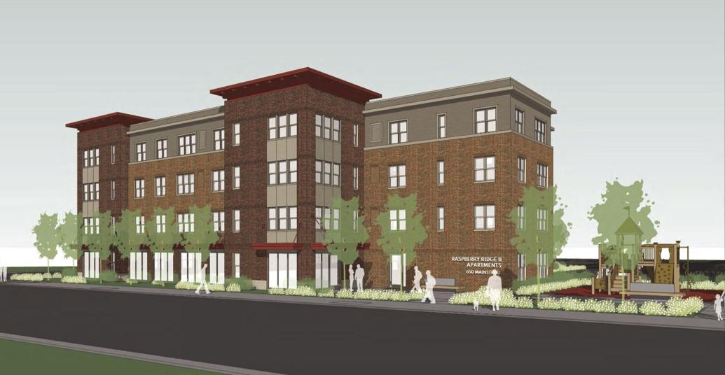 Raspberry Ridge II will add fourstory, 44unit apartment on Mainstreet