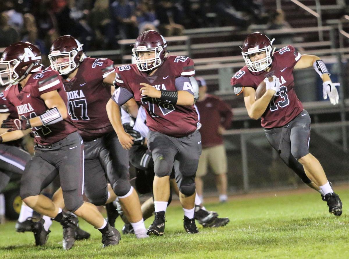 Football Roseville holds off Anoka in opener Anoka