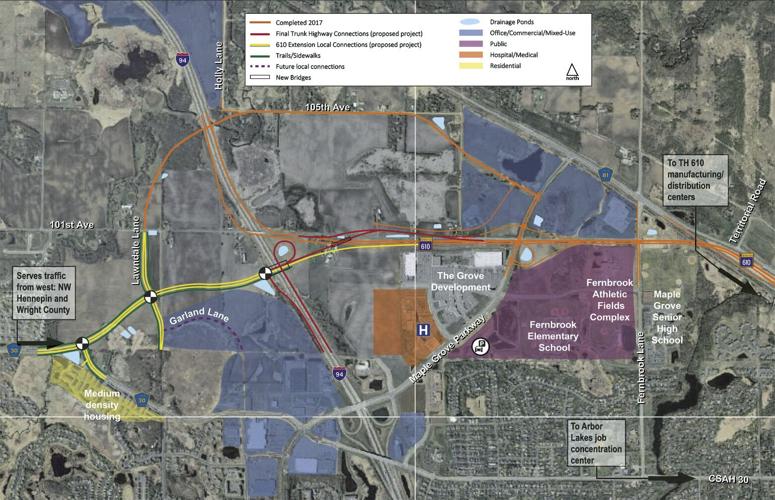 Maple Grove Looks For Final Design Of Hwy 610 Extension Project