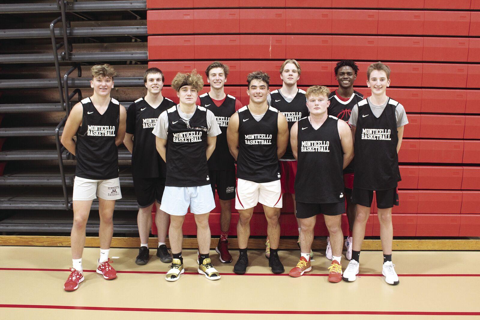 The Monticello boys basketball multisport roster is ready to compete