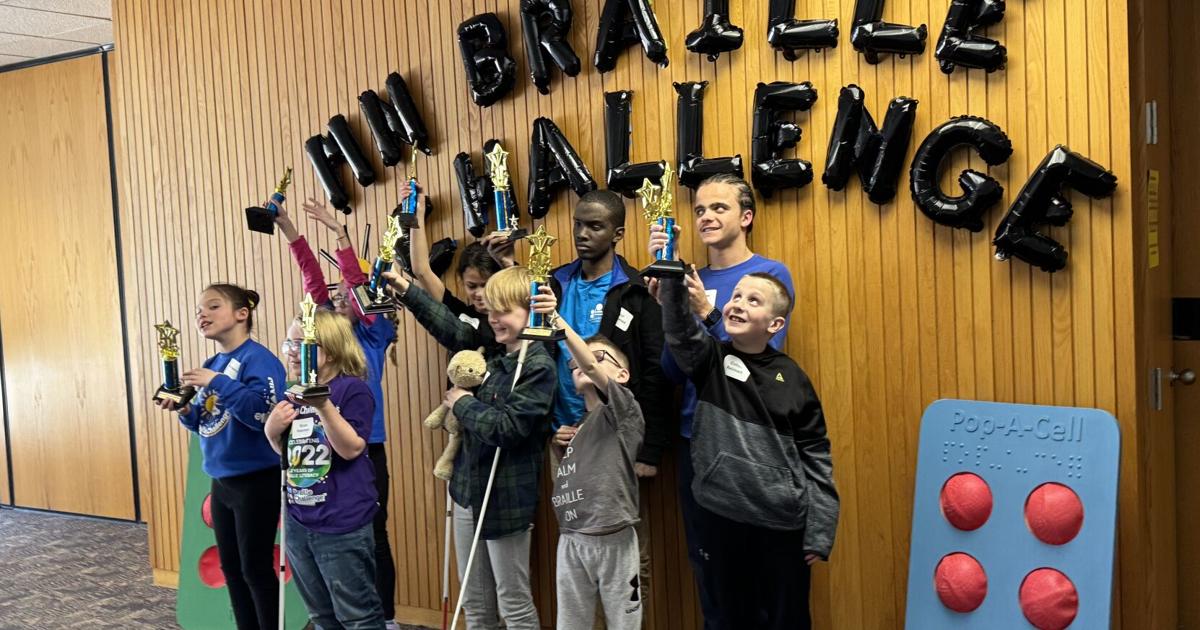 AHSD students succeed at Braille Challenge