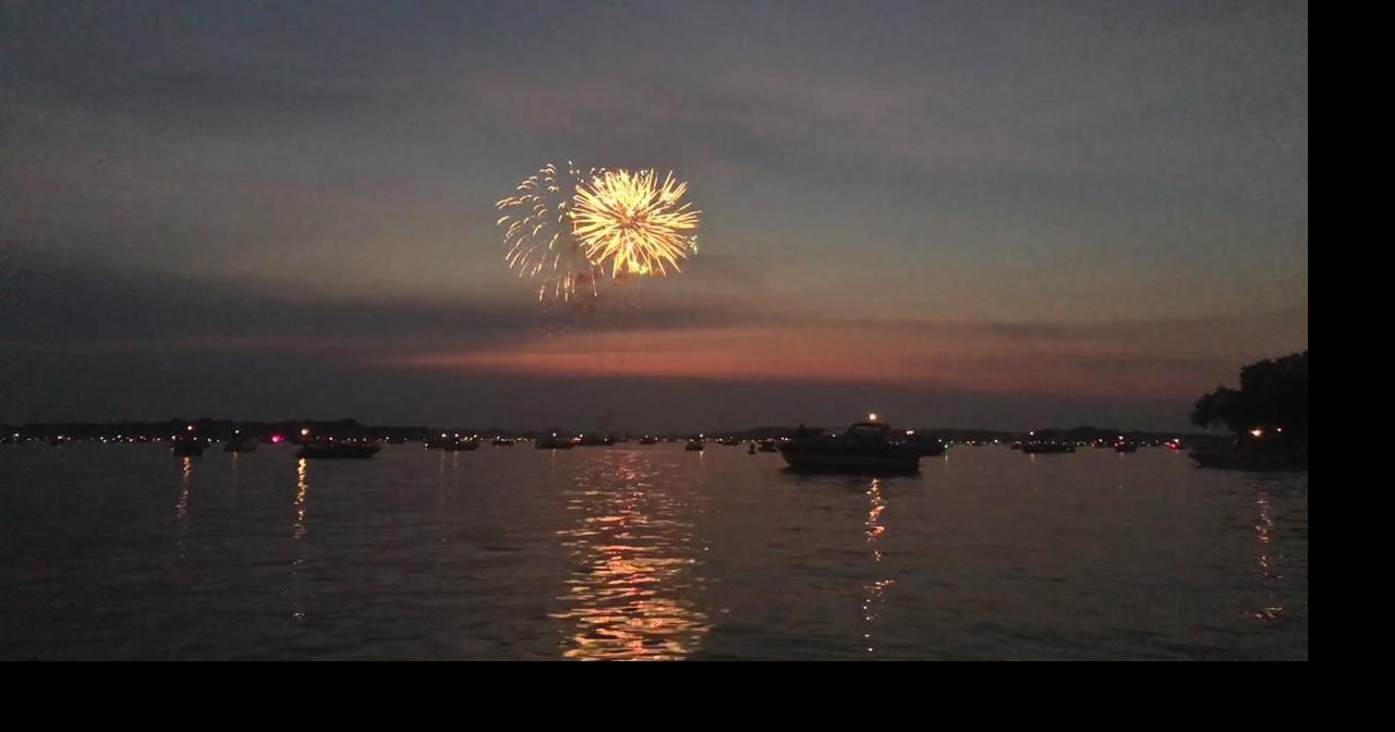 Lake Fourth of July fireworks show ends celebration with a