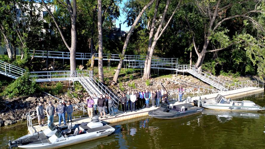 Dream of a dock realized Boaters and fishers — of all ages — giving