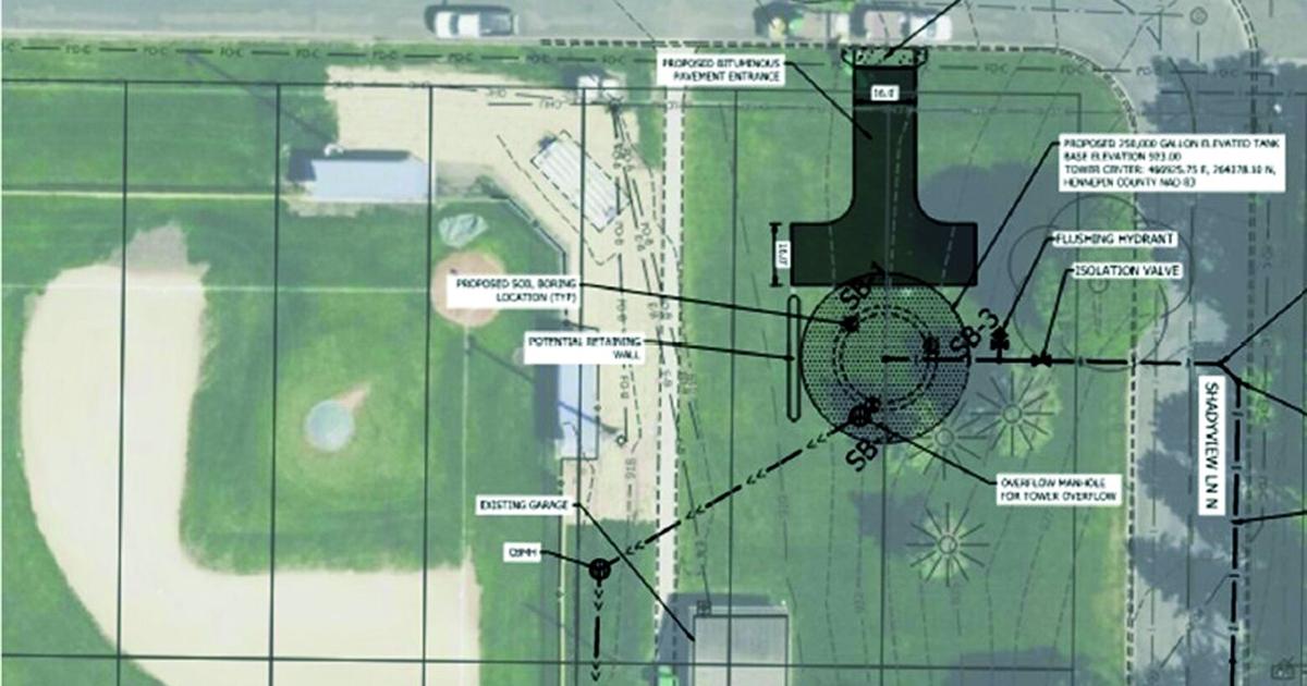 It's back to McNeil Park for Dayton's proposed water tower