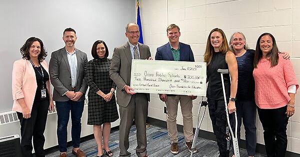 Foundation donates $200K to Orono schools Community hometownsource com