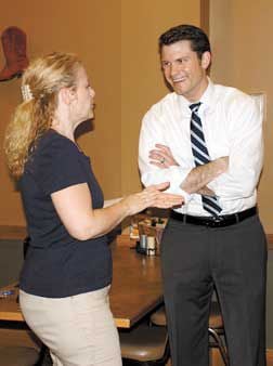 Pete Hegseth visits Little Falls as he seeks GOP endorsement for U.S. senate