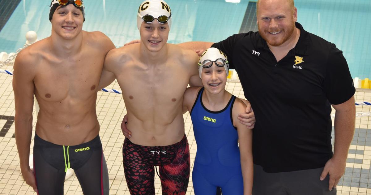 Logan Fultz Local swimmers were busy at state long course championships | Sports ...