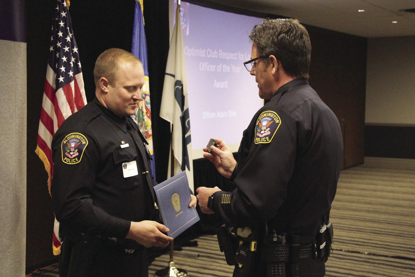 Bloomington Police Department S Annual Behavior Recognition Awards Ceremony Bloomington Hometownsource Com