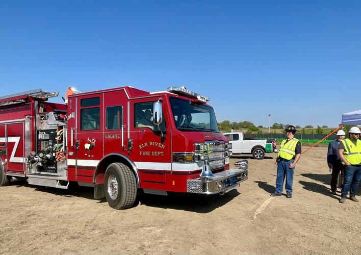 Elk River Fire Department Here we come, east side Elk River Star