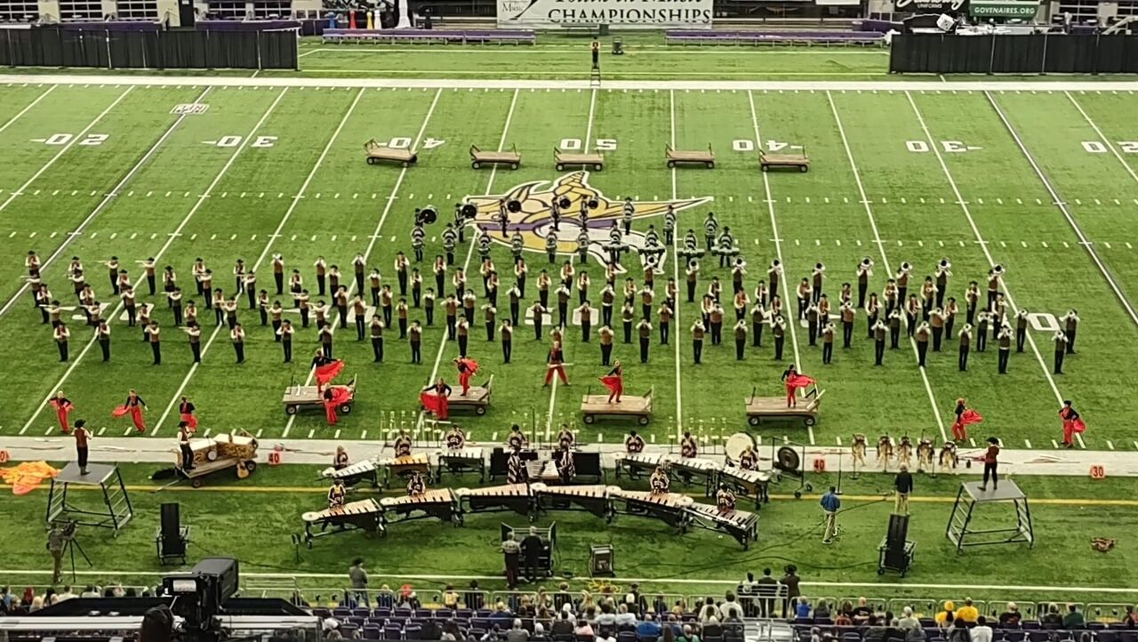 The Anderson County Marching Band