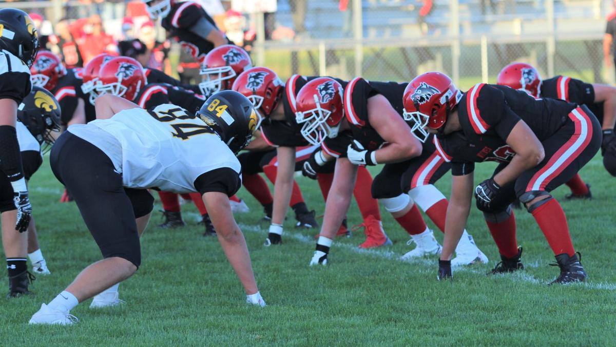 Milaca vs New London Spicer Football Aug. 29 Milaca High School