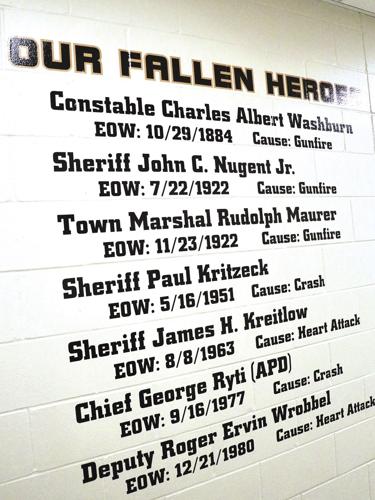 Fallen Wright County officers