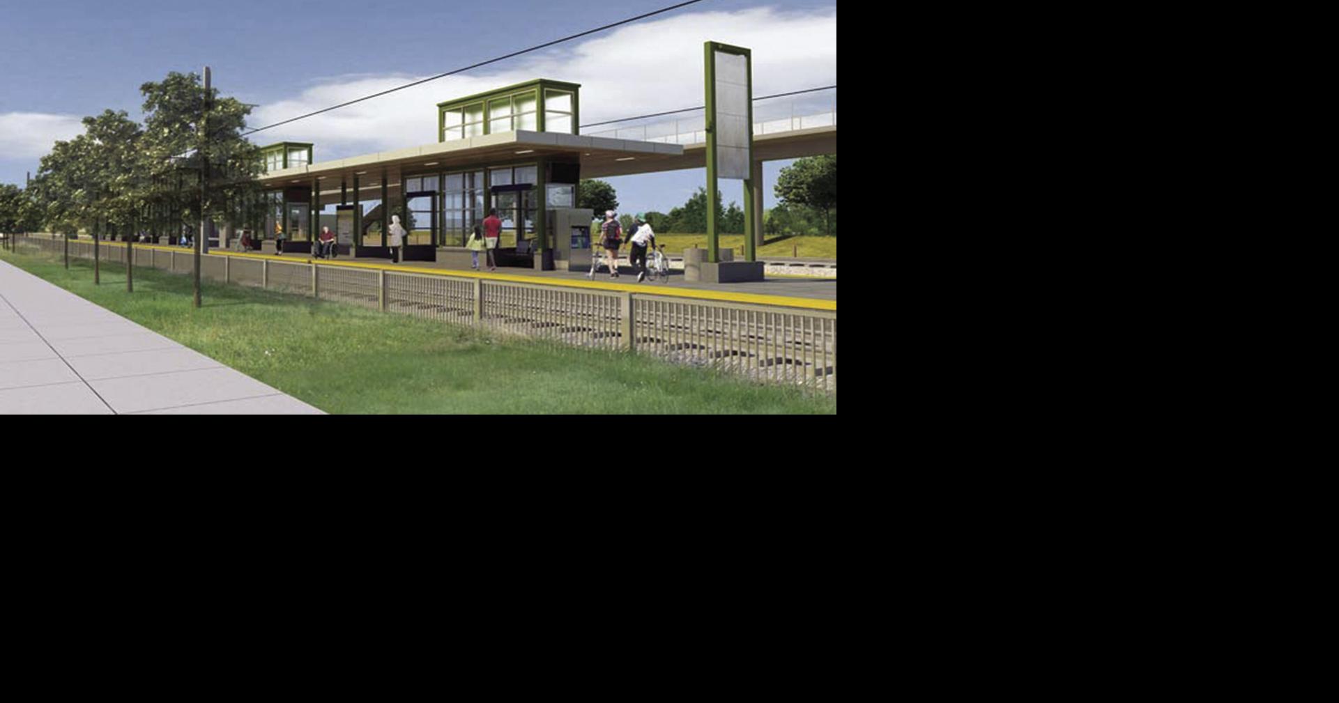 Planned pedestrian upgrades near St. Louis Park light rail station will