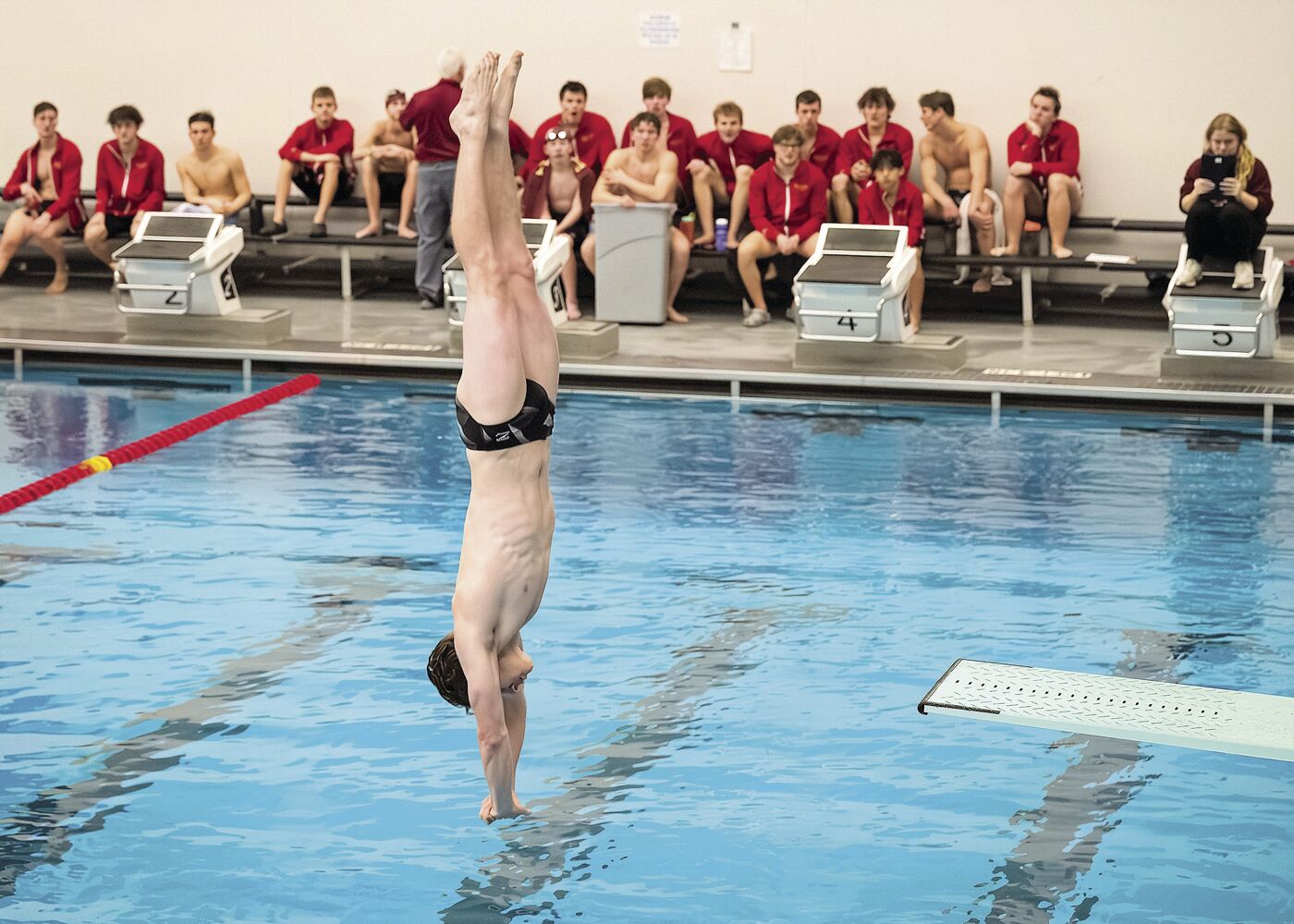 Swimming: Cougars win section True Team meet