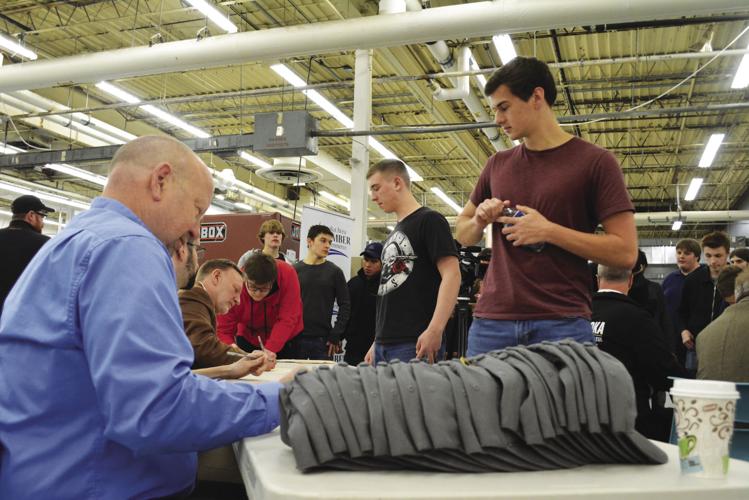 Signing day; Businesses, educators and students show support for