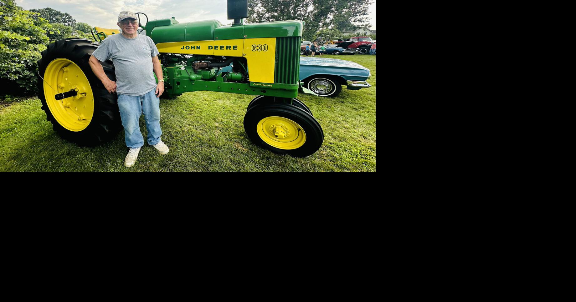 Lone tractor turns heads at car show | Monticello Times ...
