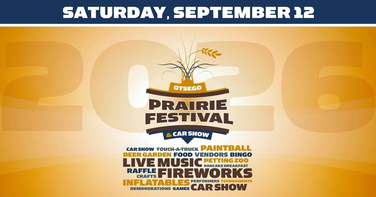 Otsego Prairie Festival and Car Show returns next Saturday