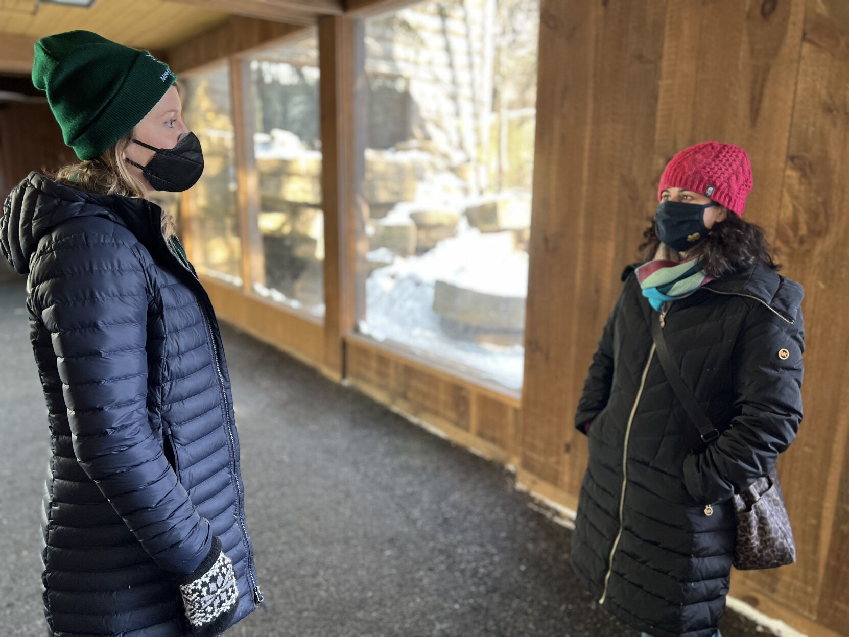 Hawaii teacher travels to see Minnesota Zoo's wolves | Apple