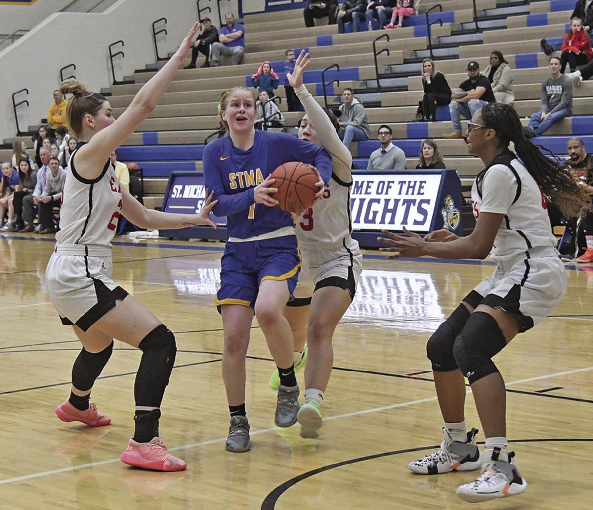 Lady Knights Basketball Battle In 3 Games Win Once Sports