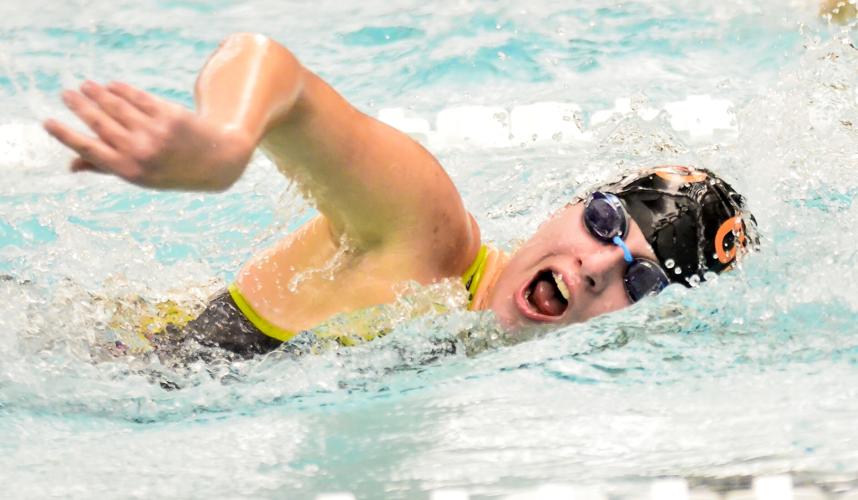 Osseo girls swimming and diving Two individuals, three relays reach