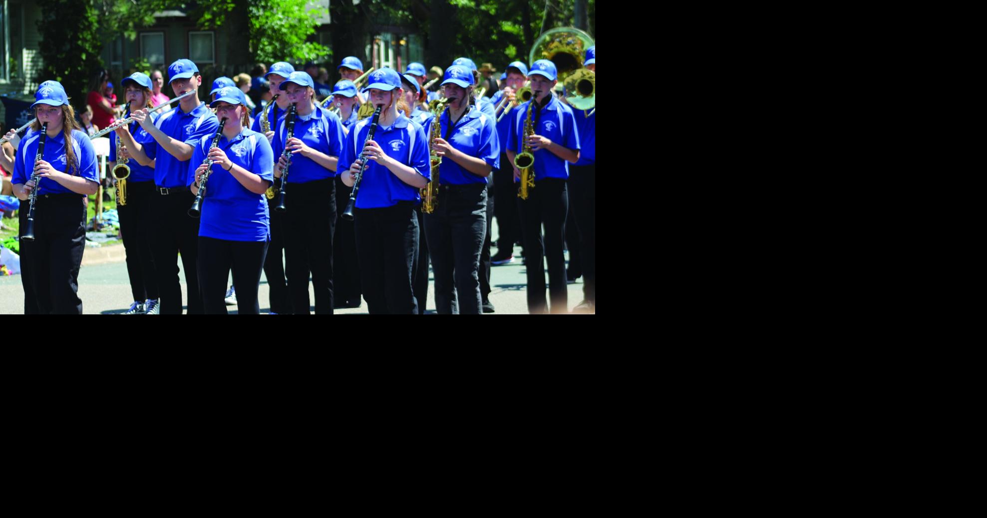 C-I marching band takes part in Forest Lake parade