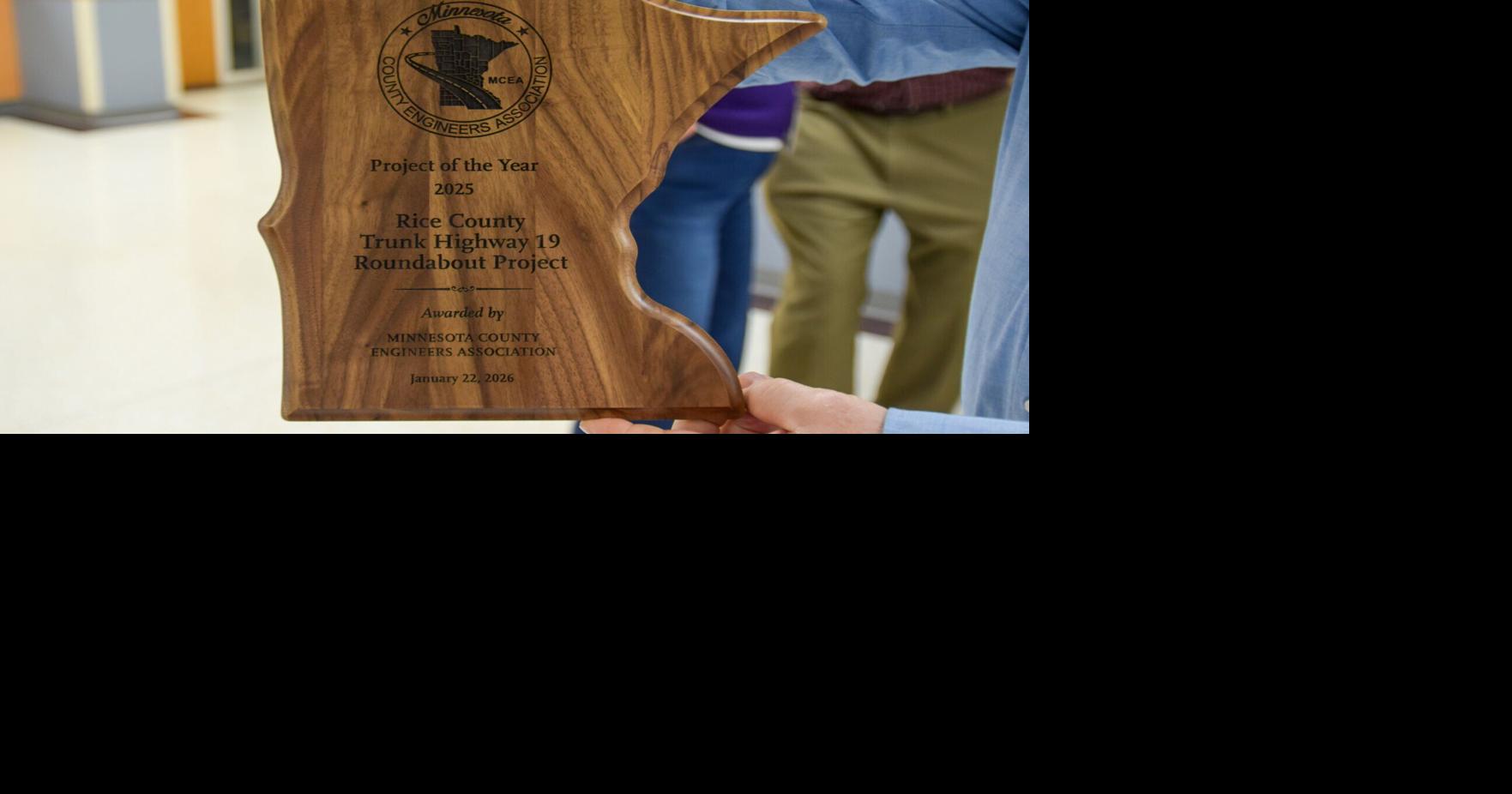 Rice County Highway Department receives 'Project of the Year' award ...