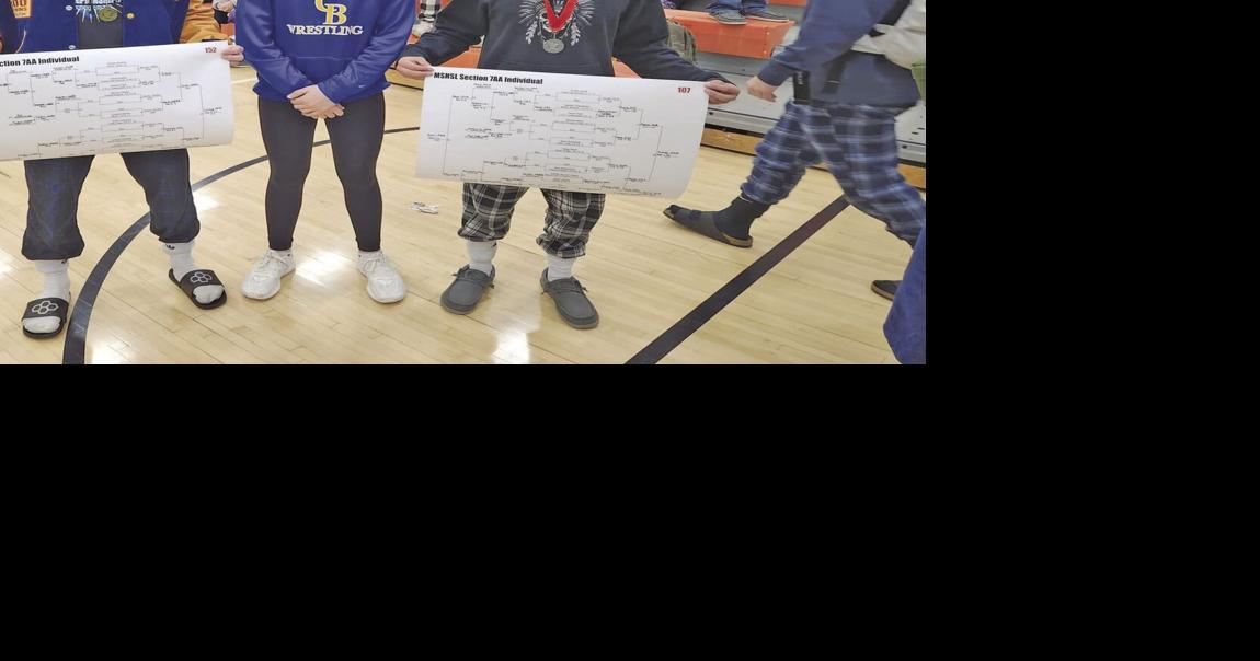 Wrestlers will their ways to state meet