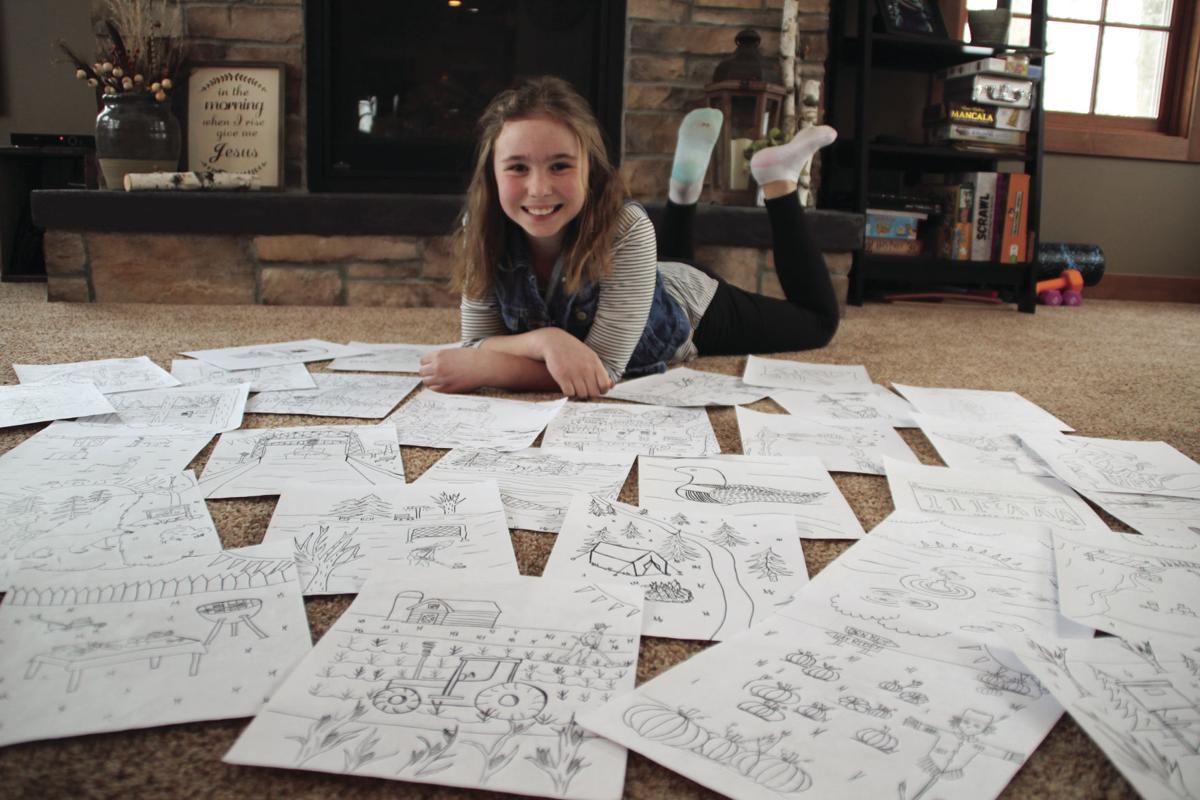 Isanti Youth Raises Funds By Creating Color For Kids With