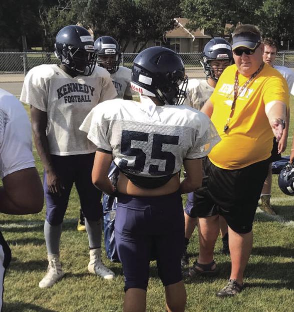 Classroom Football Field Prepare Anderson For New Role At Kennedy