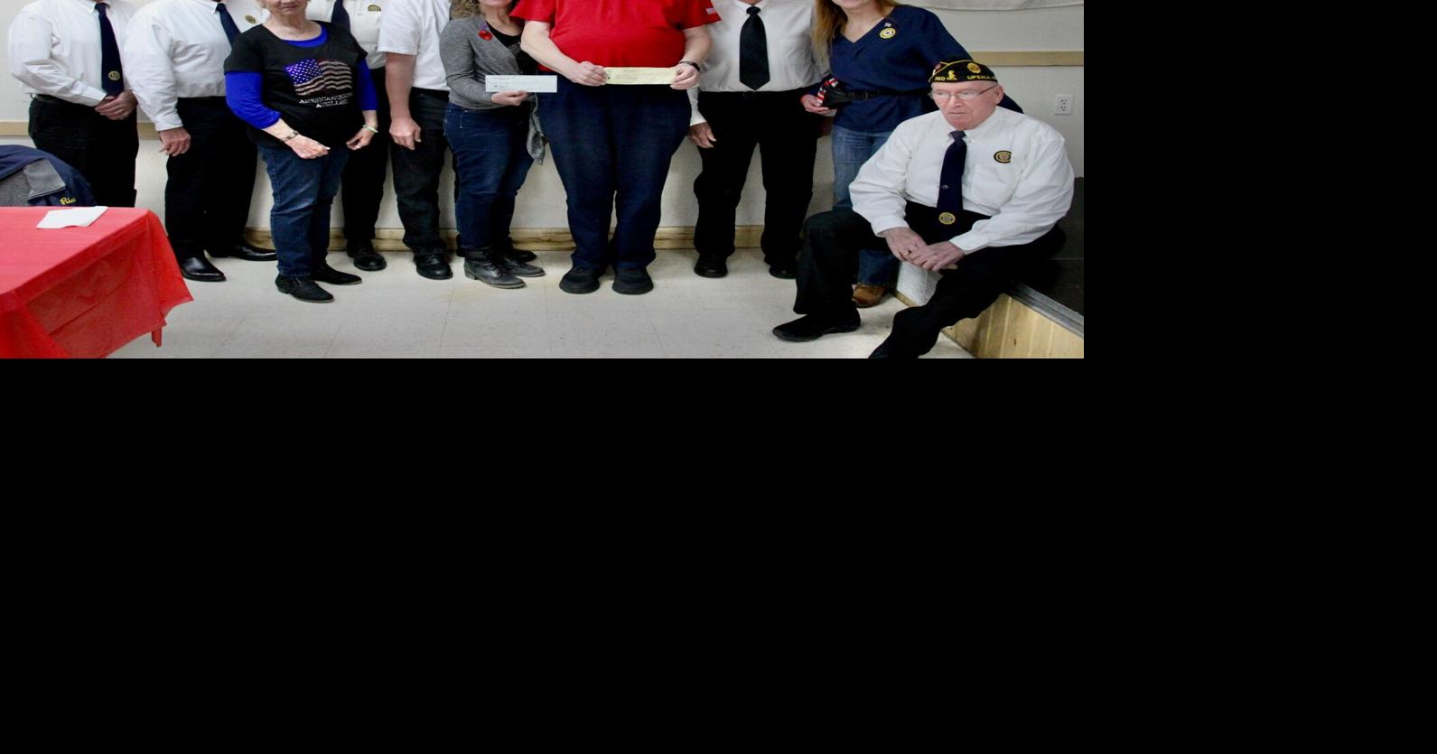 Upsala Legion Post and Auxiliary 350 donate to special project News