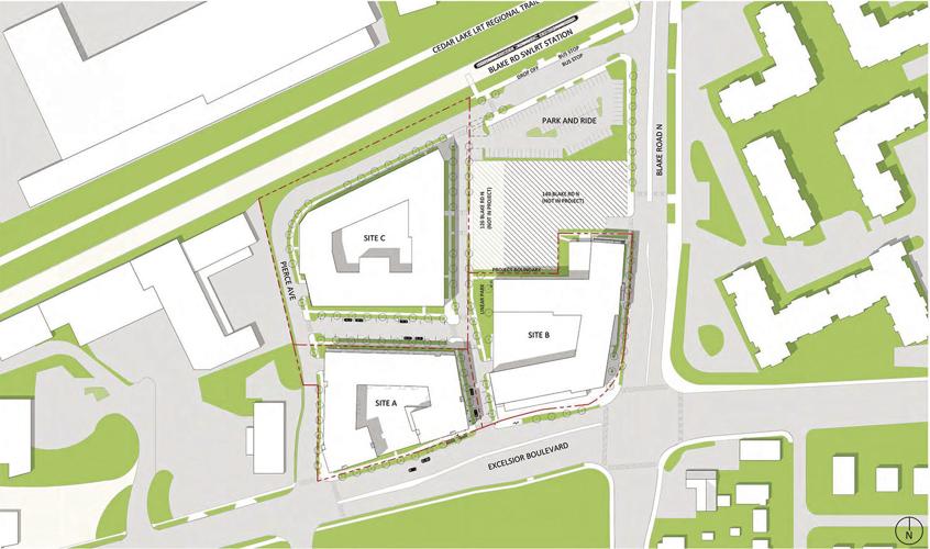 Hopkins Council reviews concept plan for project on Blake Road