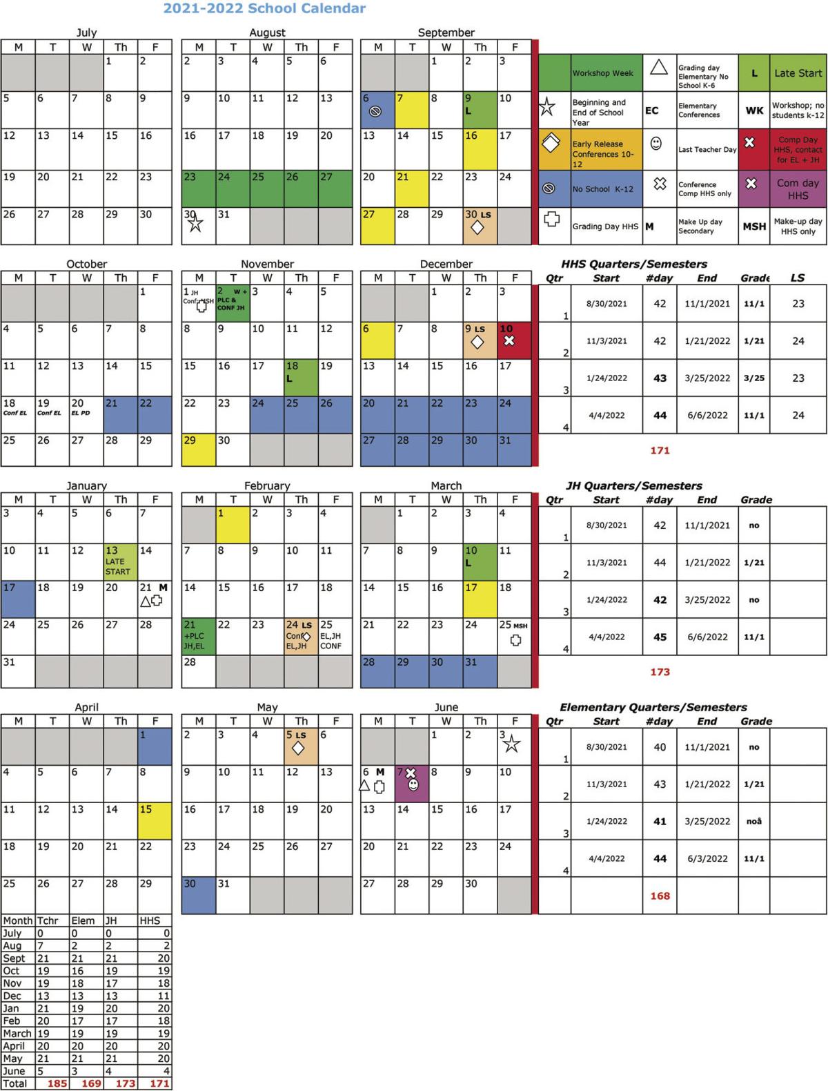 Lake County Schools Calendar 2021 22 Holiday Calendar