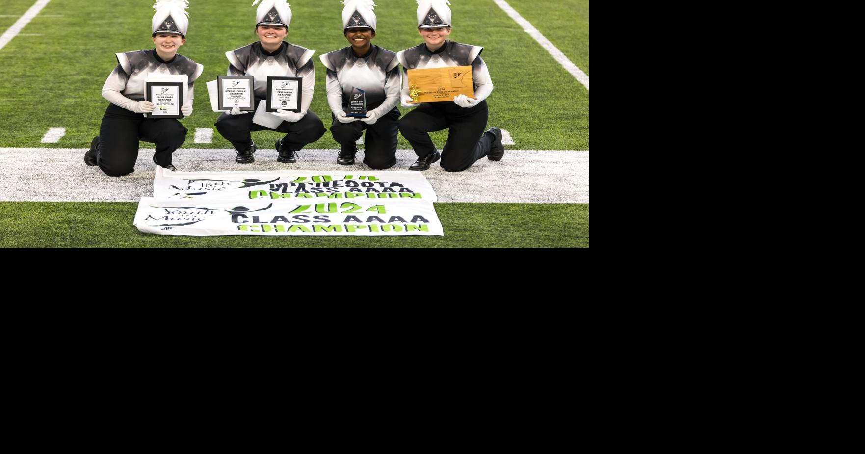 The Rosemount High School Marching Band earns its 17th state champion