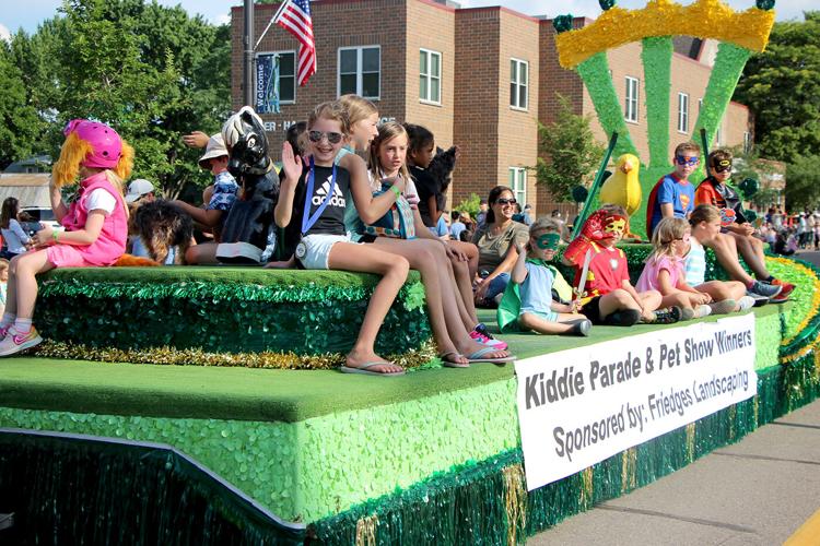 Lined up for the PanOProg grand parade in Lakeville Free