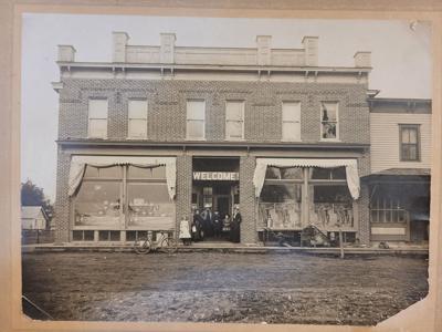 Scandia Mercantile with Lake Family in front_credit Holly Kaufhold_see list of names on photo back.jpg