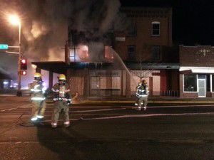 Firefighters battle early morning blaze at Arlington building in Cambridge 