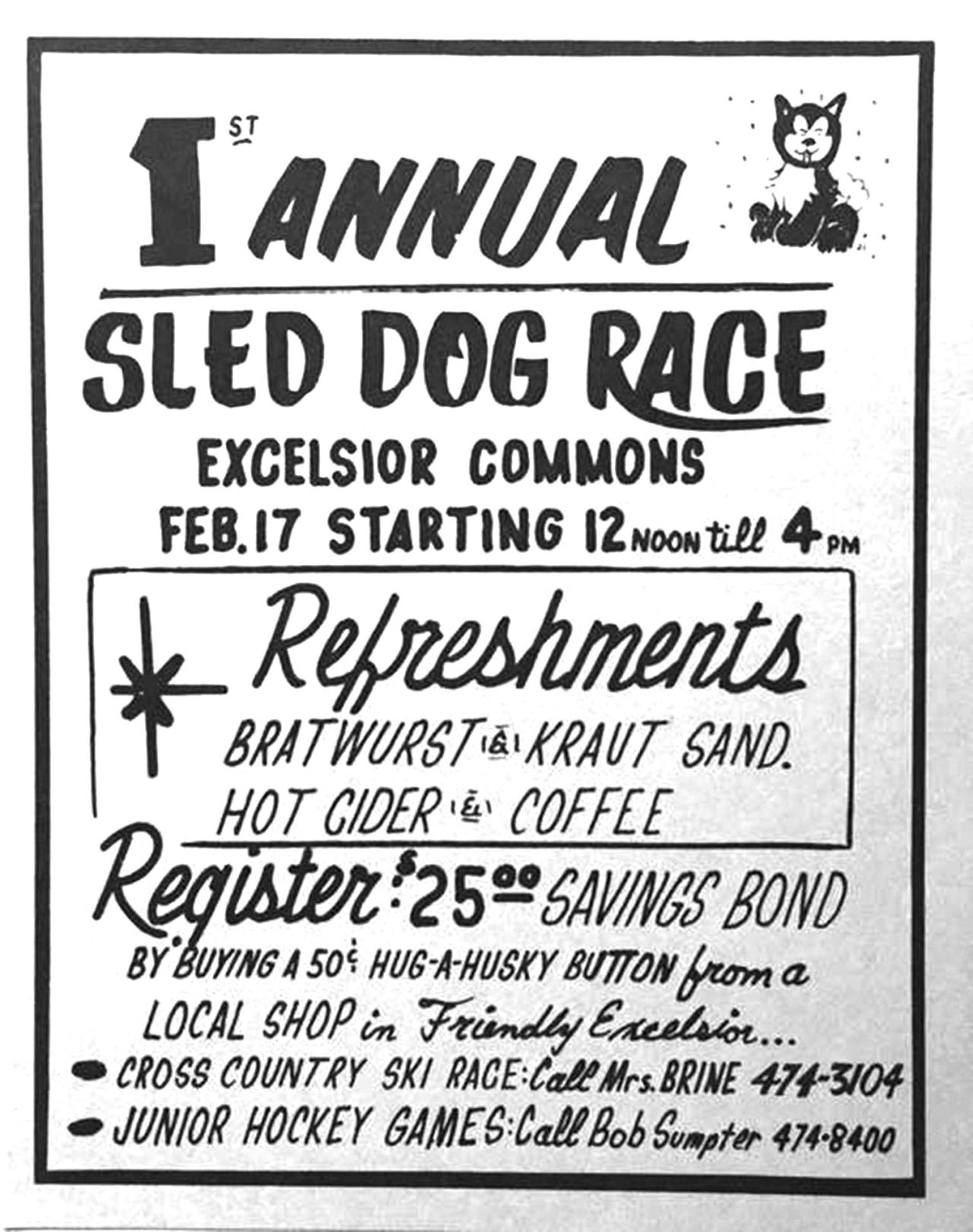 Klondike Dog Derby returns to Lake Excelsior/South Lake