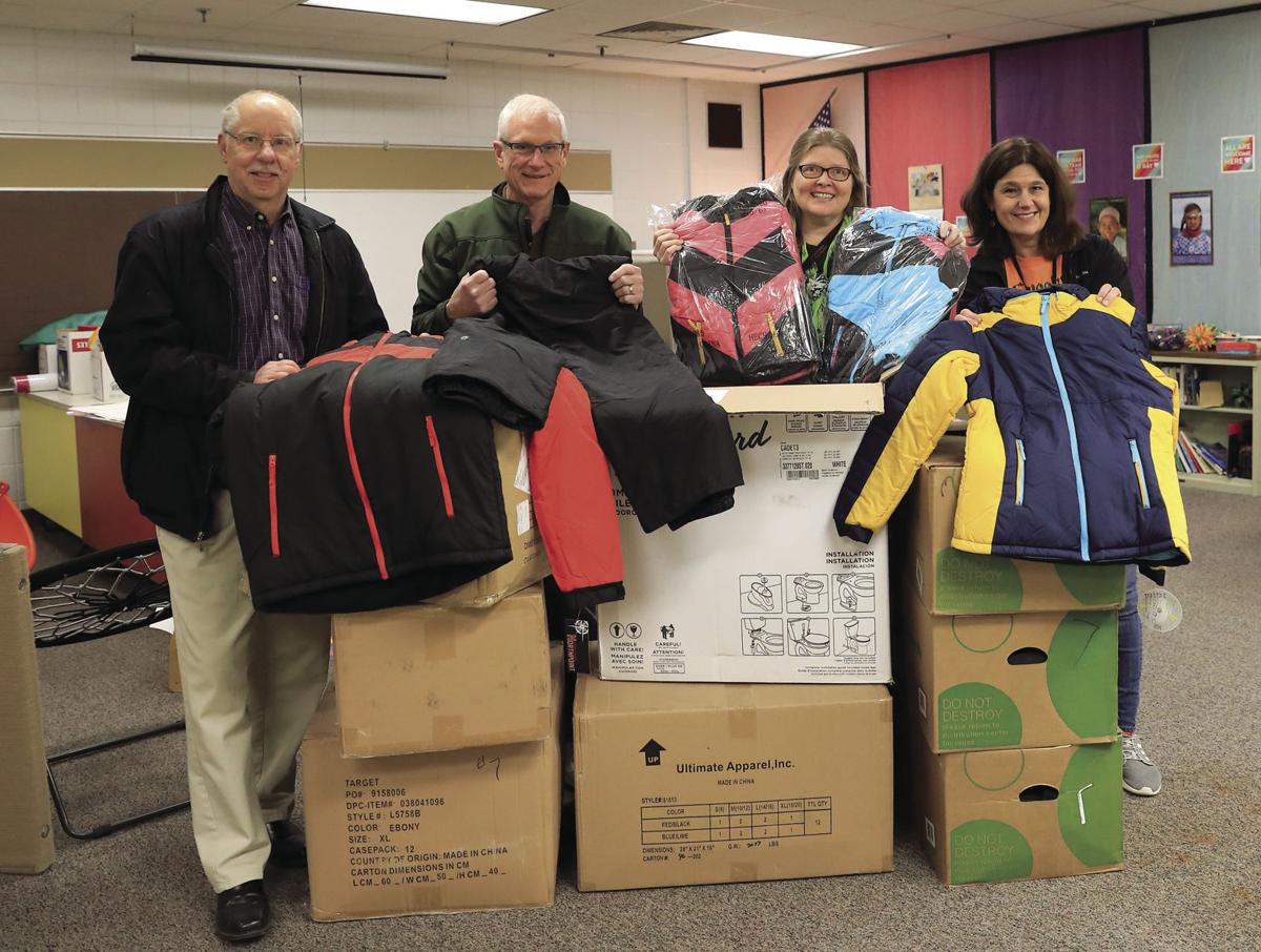 Knights Donate New Winter Coats Snow Pants To Students Free Hometownsource Com