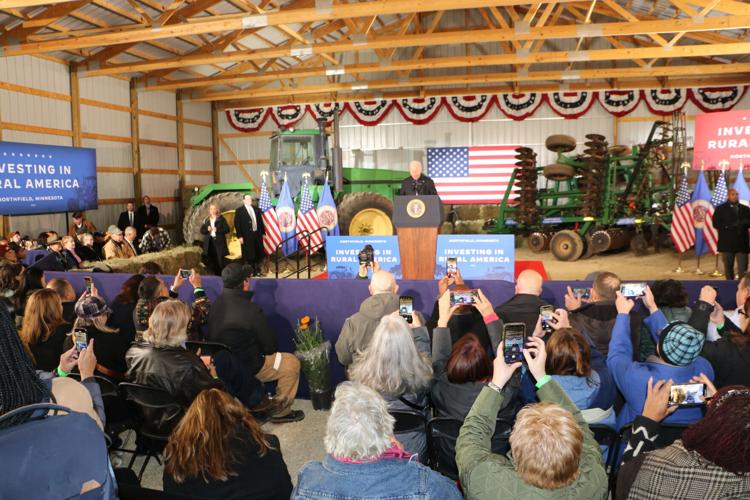 President Biden barnstorms message in 'Investing in Rural America ...