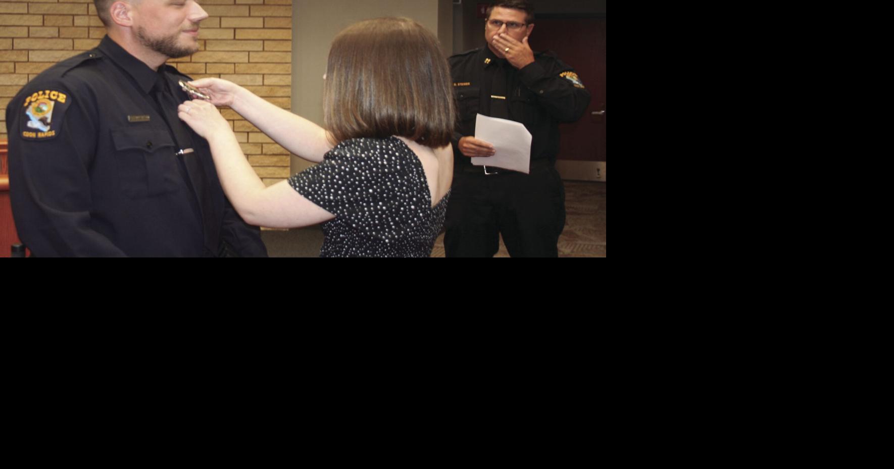 Four new Coon Rapids police officers sworn in | Local News ...