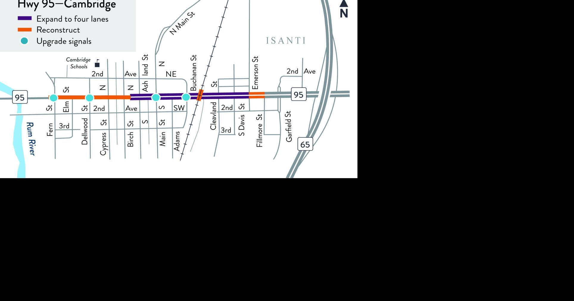 Open house set for March 25 to learn about Highway 95 construction