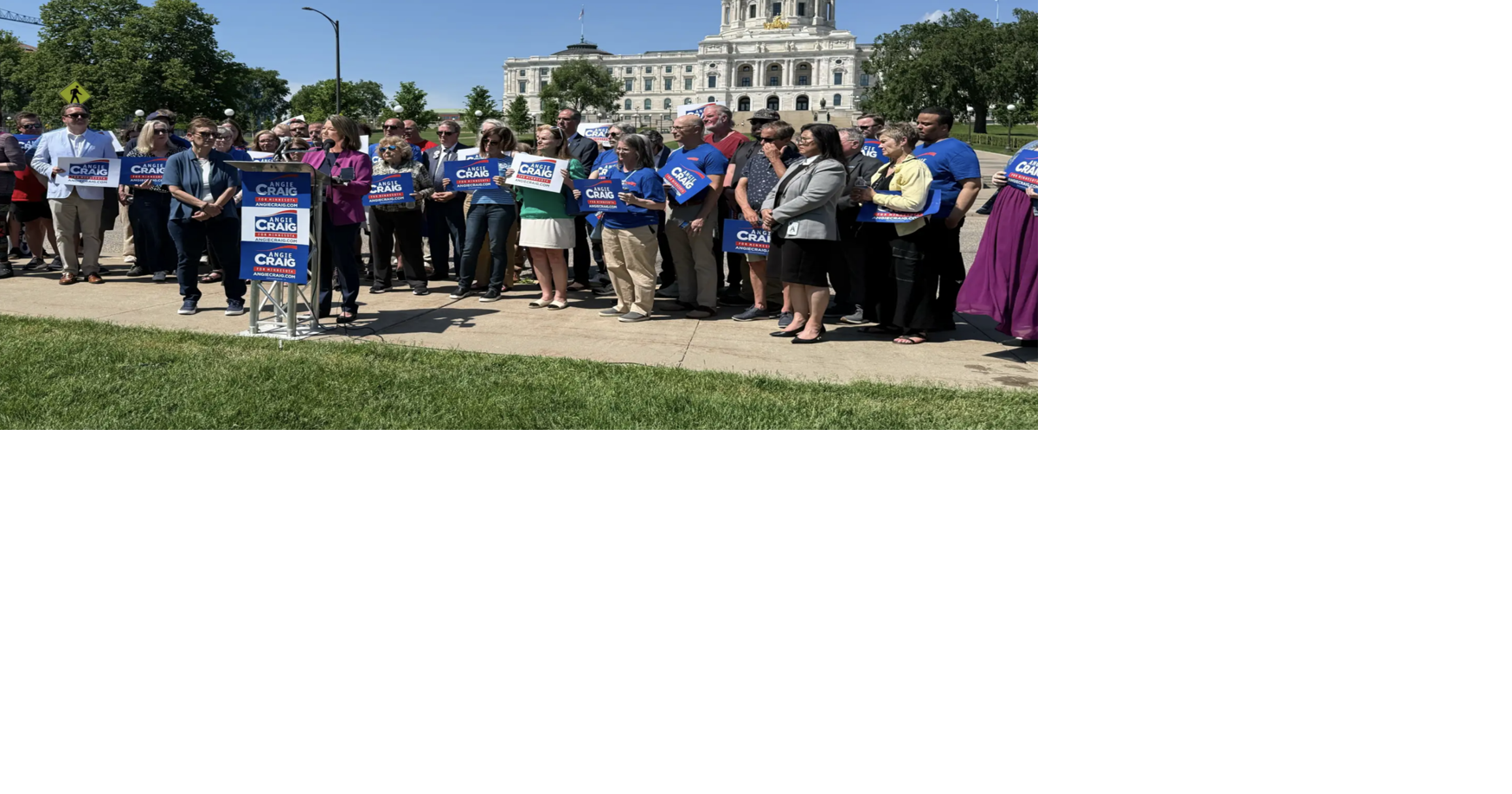 U.S. Senate hopeful Craig heads straight to primary, paving way for Flanagan's DFL endorsement