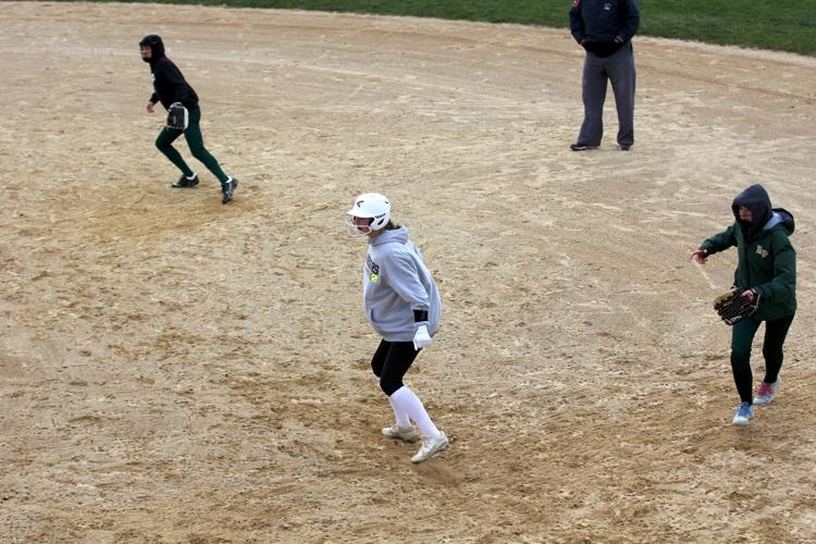 Caledonia softball soundly defeats Rushford Peterson in home