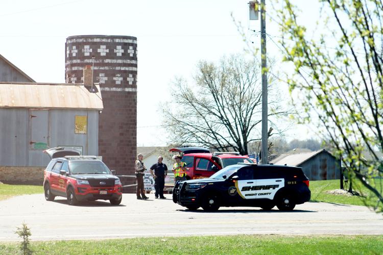 Wright County Sheriff's Department, area fire departments investigate