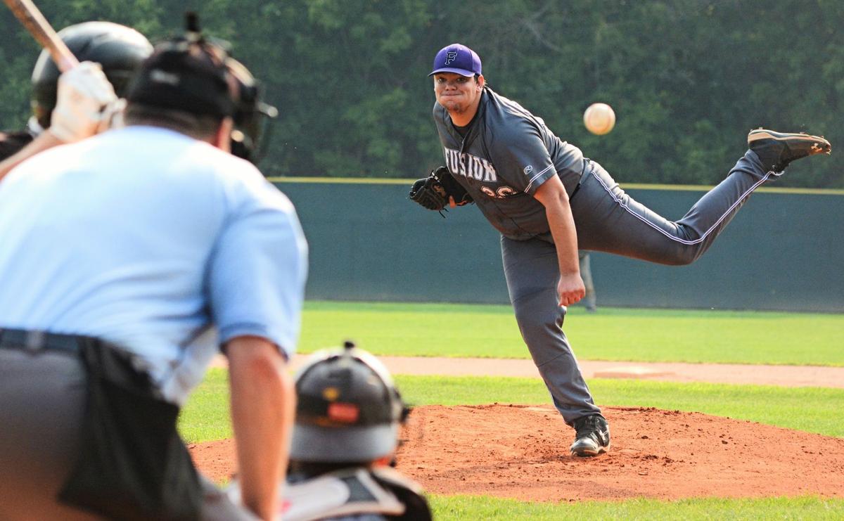 Baseball Blaine Finishes 2nd Rapids 3rd In Section 4b Blaine S Tyler Delwiche Delivers To The Plate During Section 4b Championship Against Forest Lake Aug 11 Edged Fusion 7 6 Earn