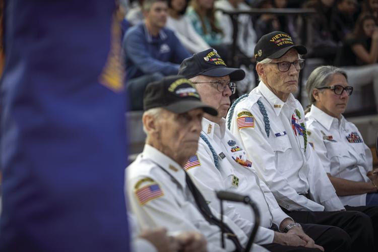 PHOTOS Veterans honored at High School Free