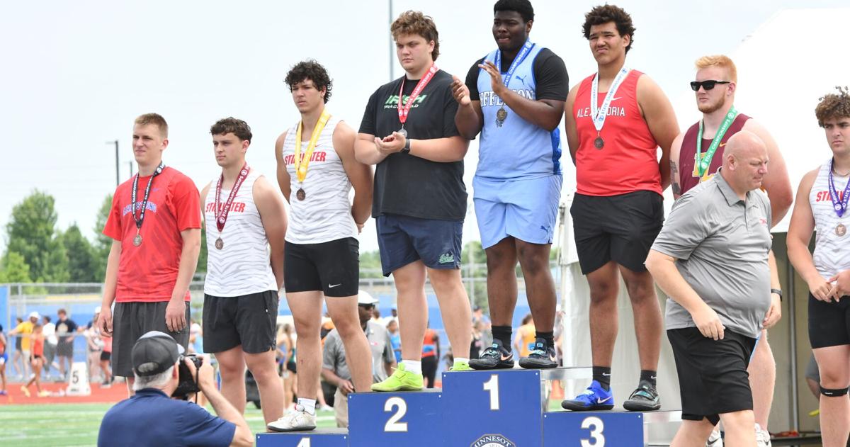 Koleosho wins state shot put title for Jags