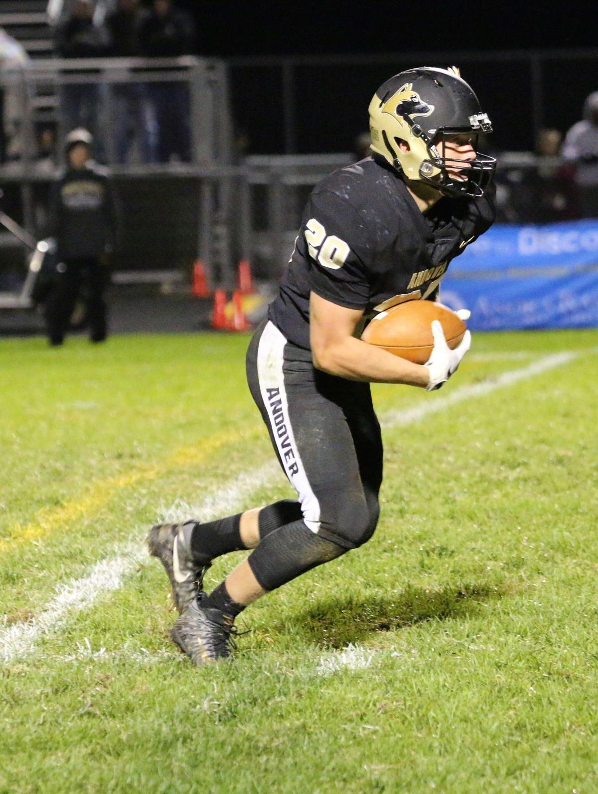 Football Andover Stays A Step Ahead Gains Homecoming Win Over