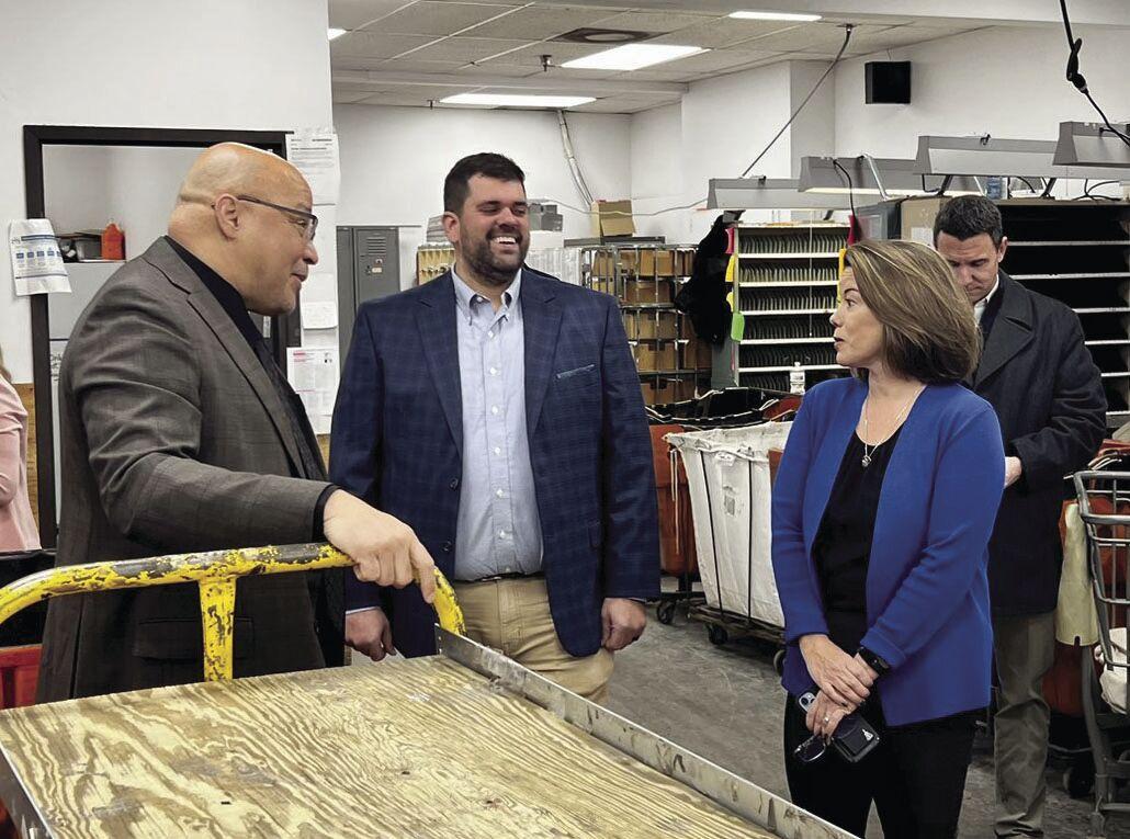 Craig, Hellier meet with Lakeville Post Office leadership to discuss